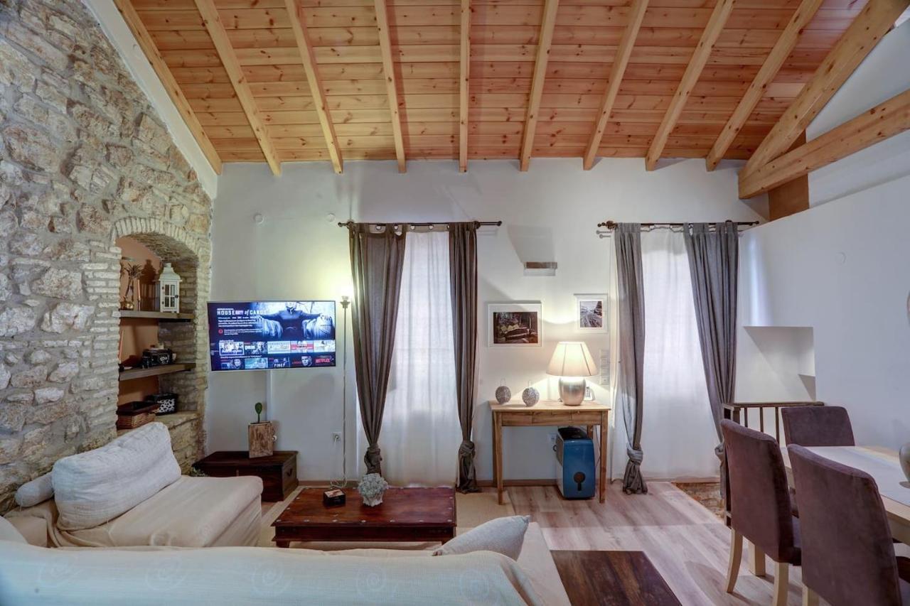 Luminous 2Bd Stone Apt In The Alleys Of Corfu Town Εξωτερικό φωτογραφία